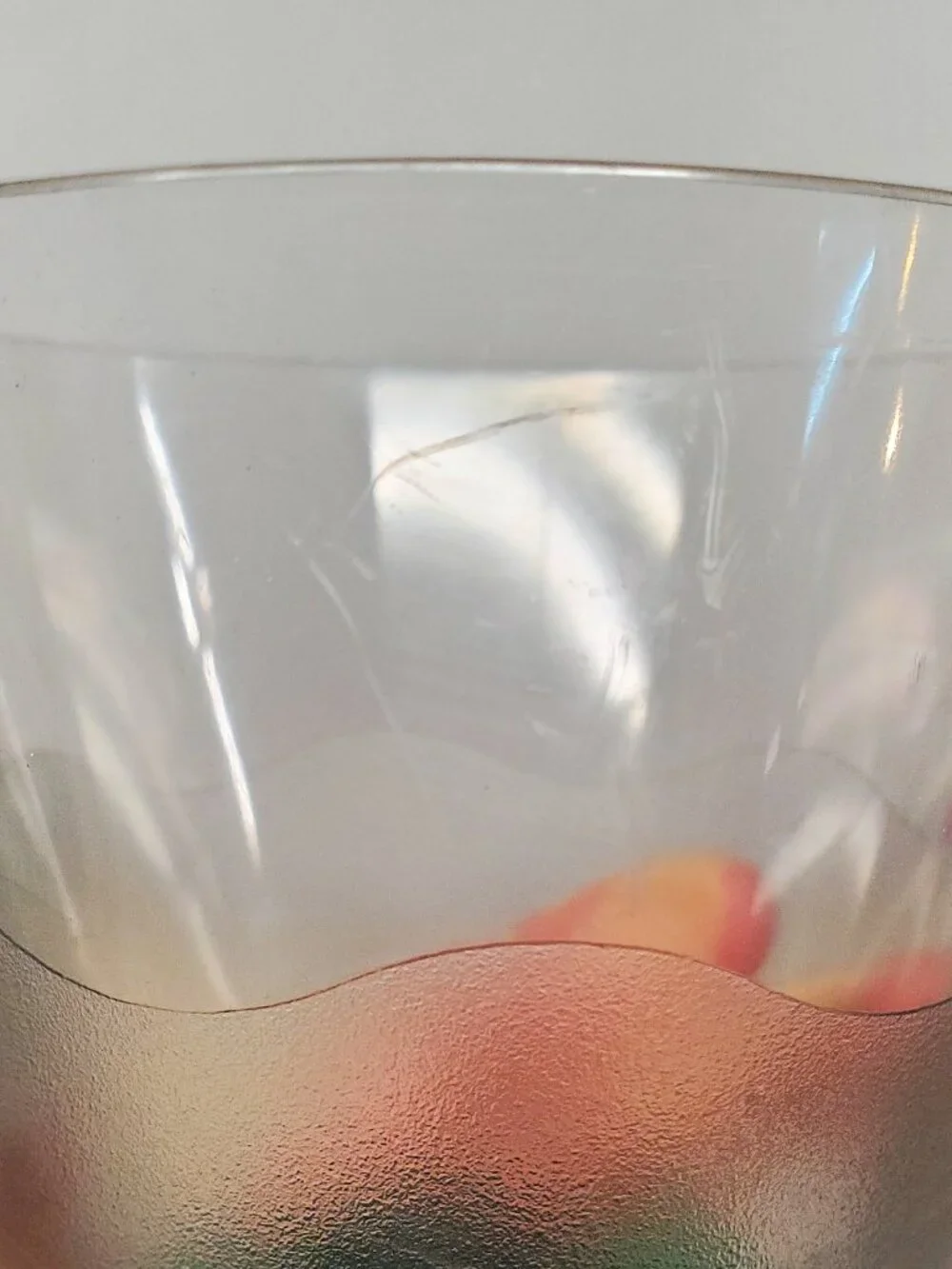 Tupperware Sheerly Elegant Acrylic Small 10 Oz Tumbler Drinking Glasses Set of 4